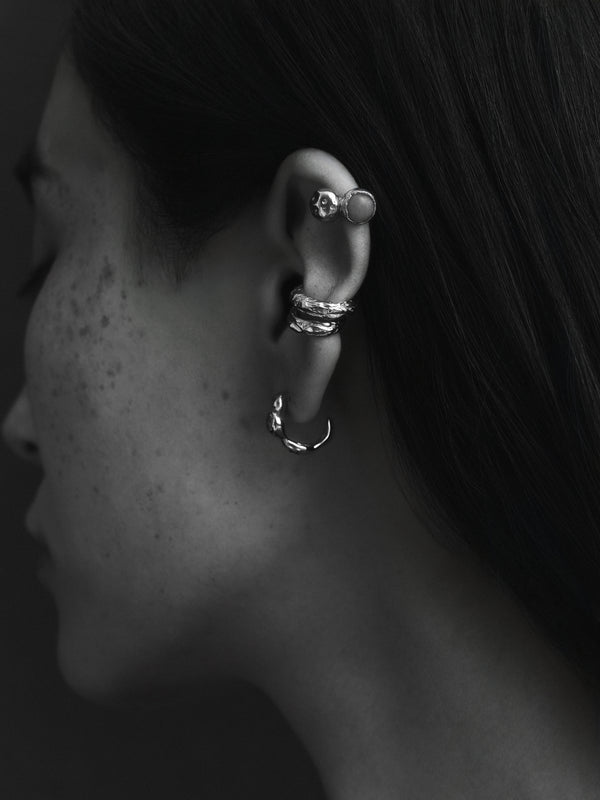 Layered Earth Earcuff