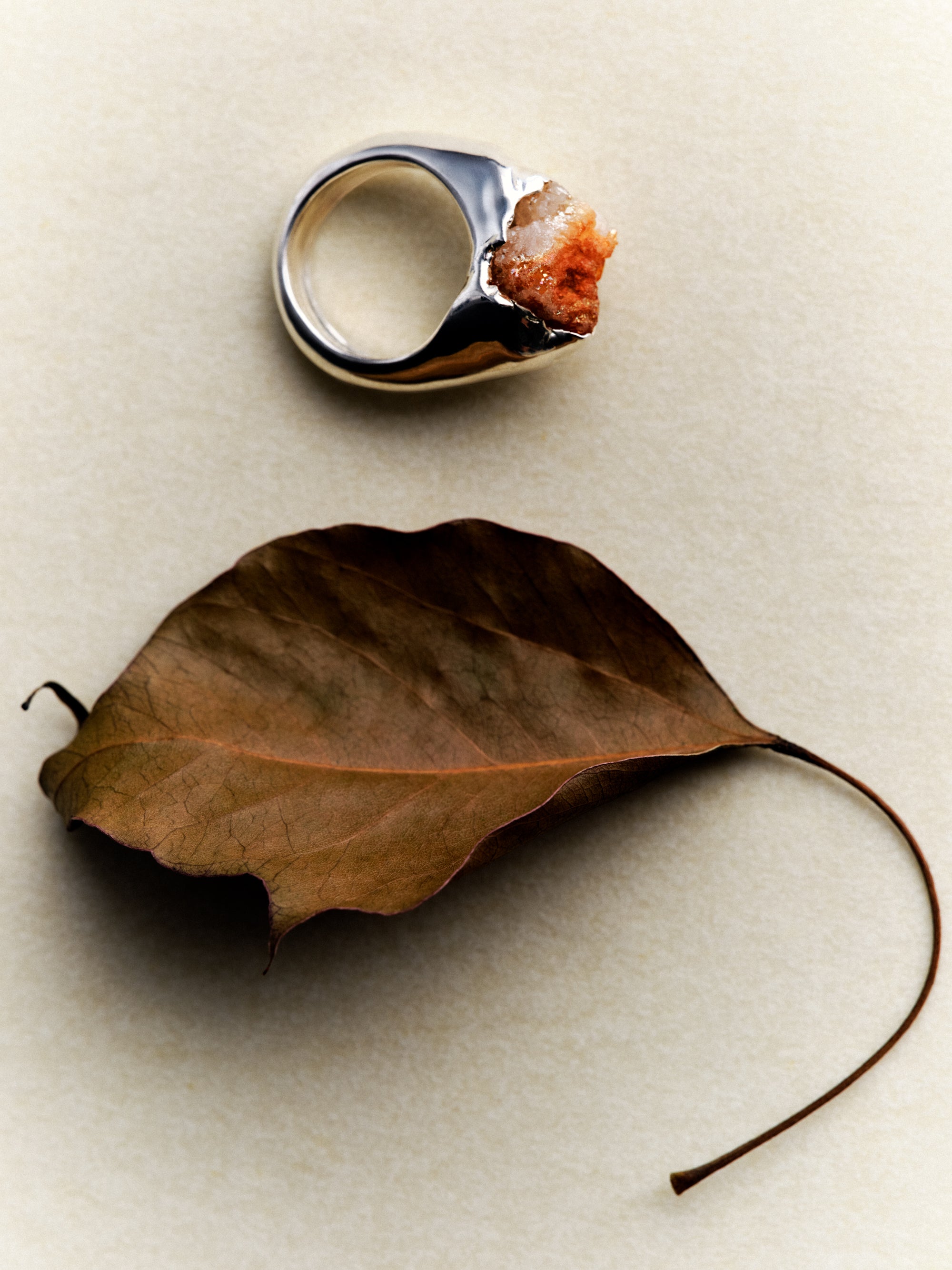Anillo Cosmos Citrino