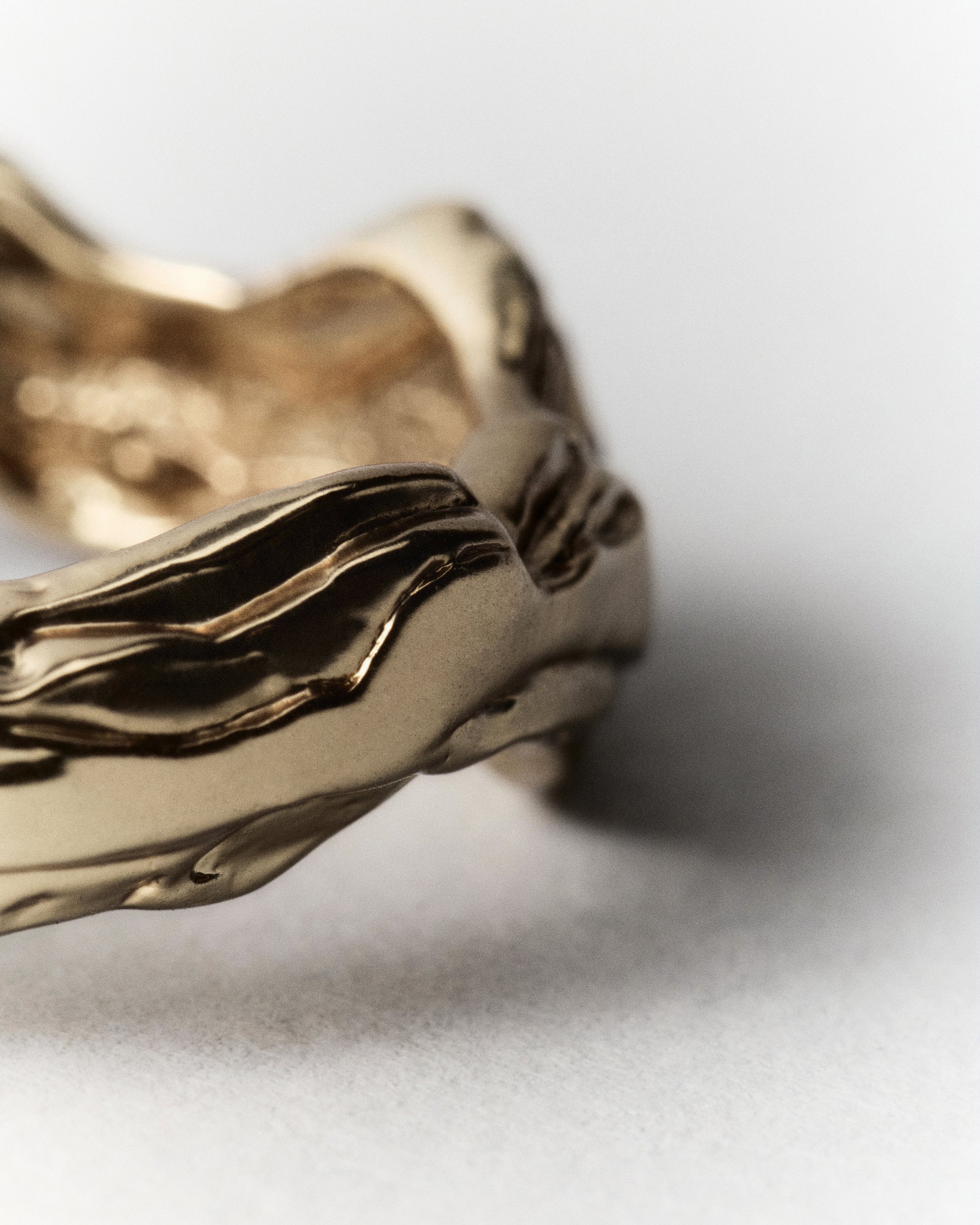 Layered Earth Ring-Gold