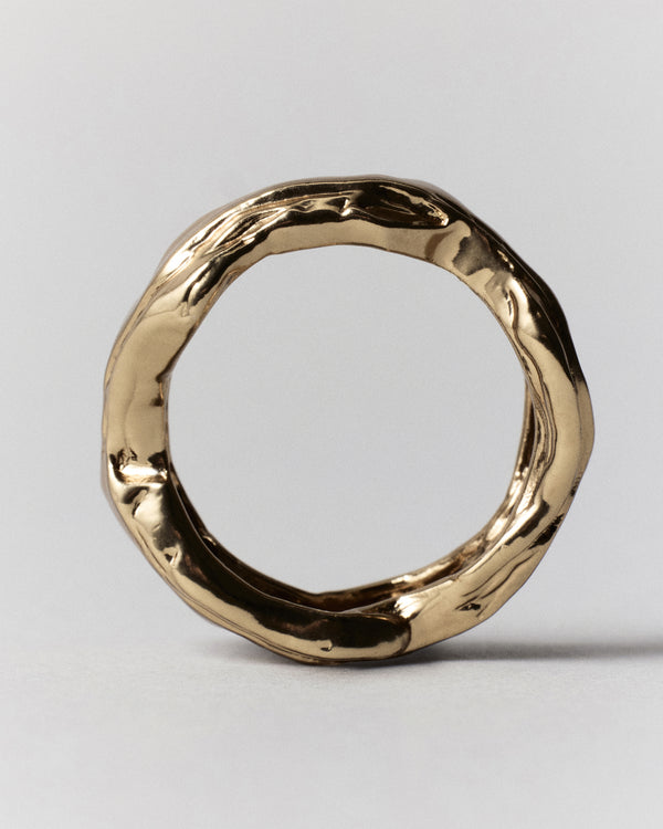 Layered Earth Ring-Gold