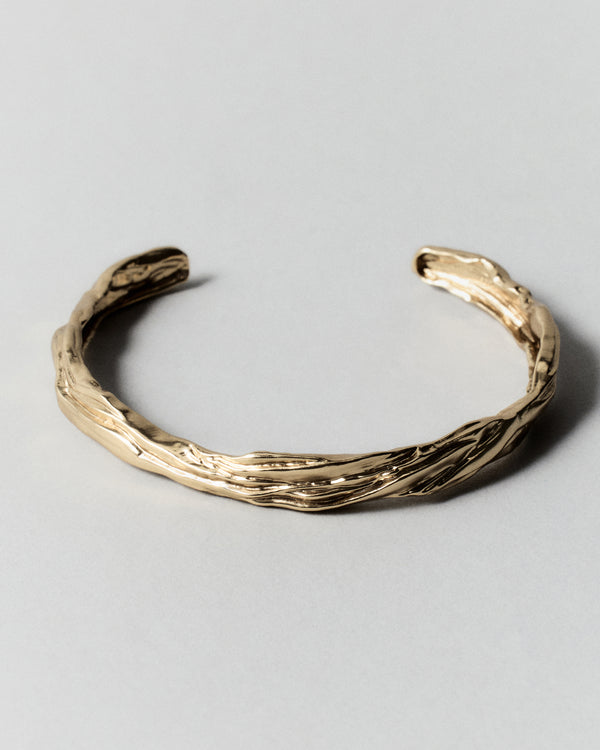 Layered Earth Cuff-Gold