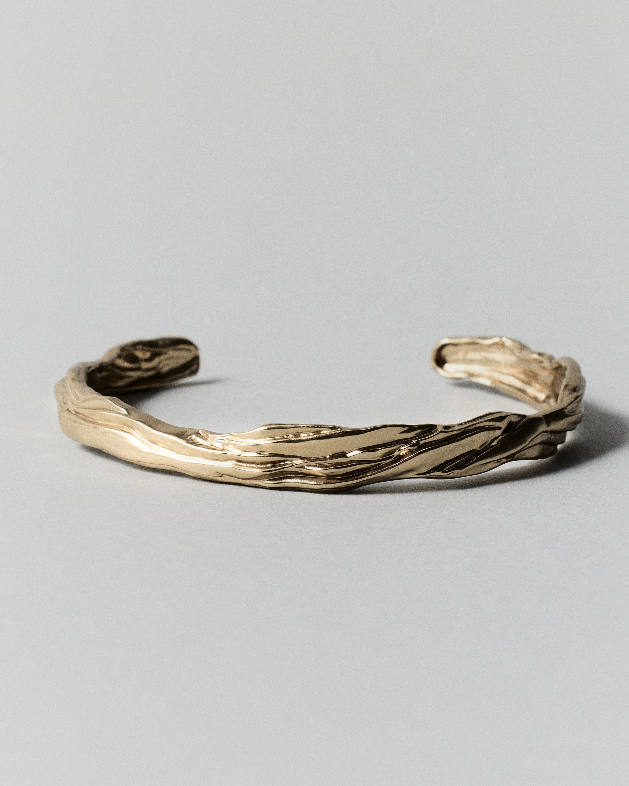 Layered Earth Cuff-Gold