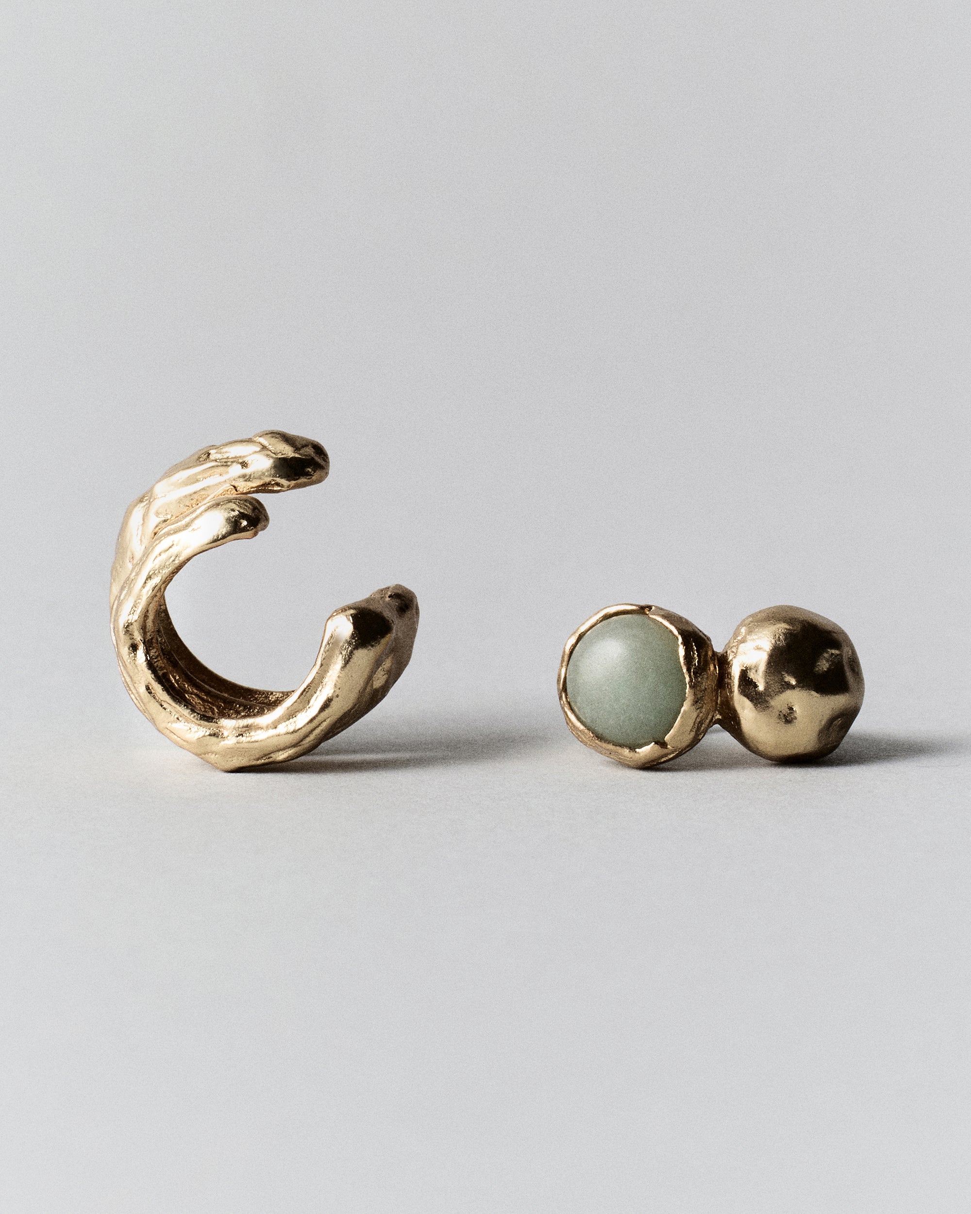 Layered Earth Earcuff