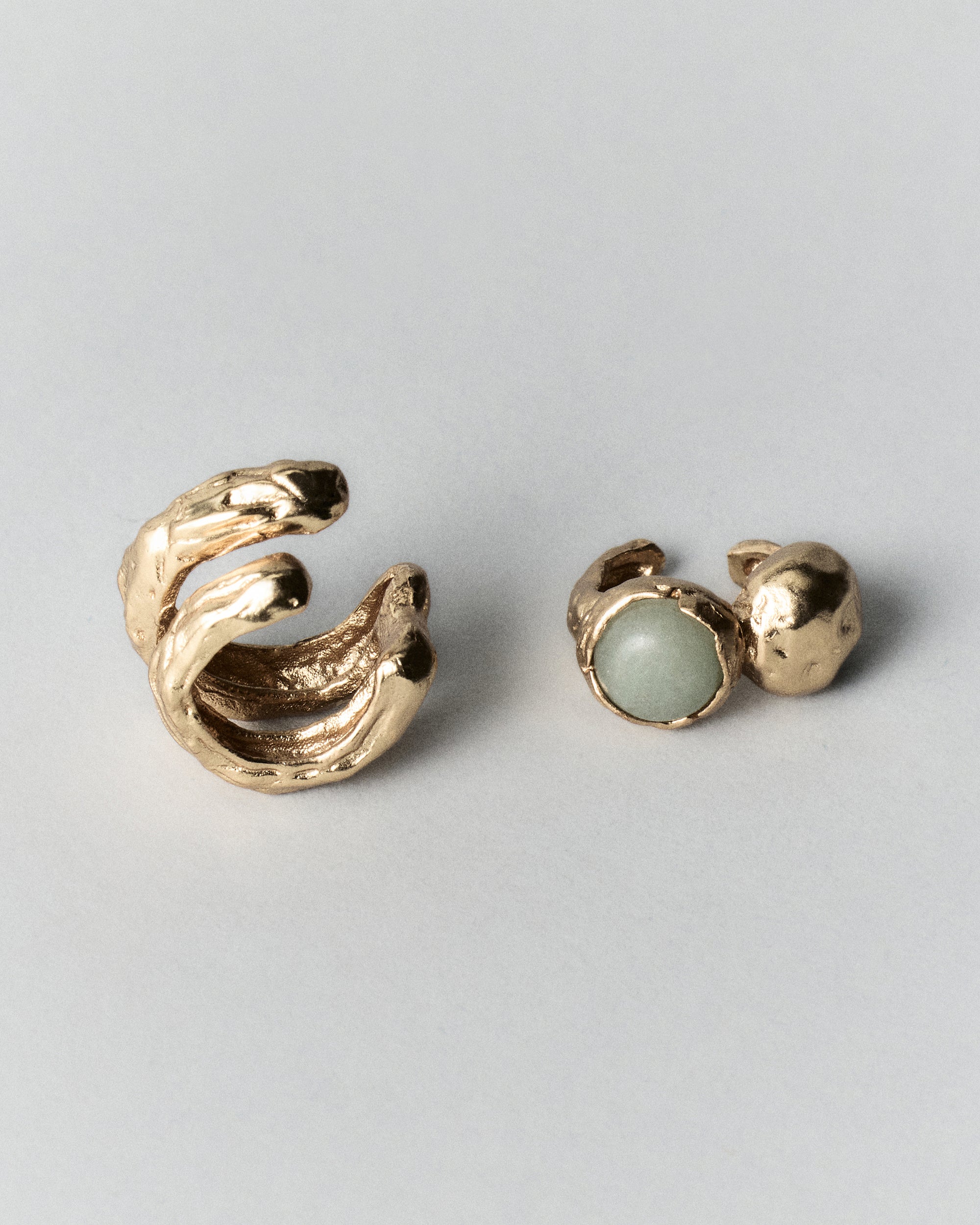 Layered Earth Earcuff