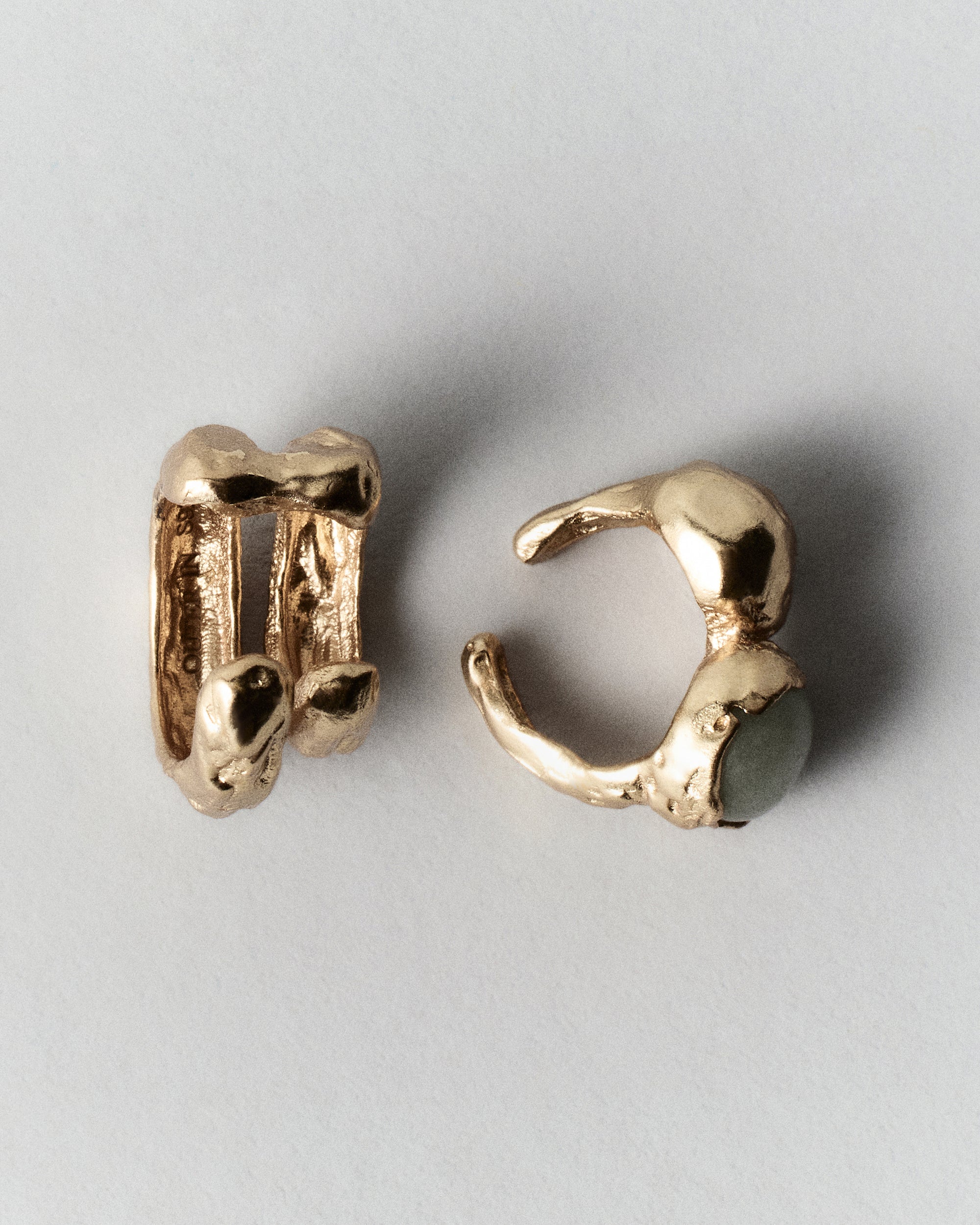 Layered Earth Earcuff