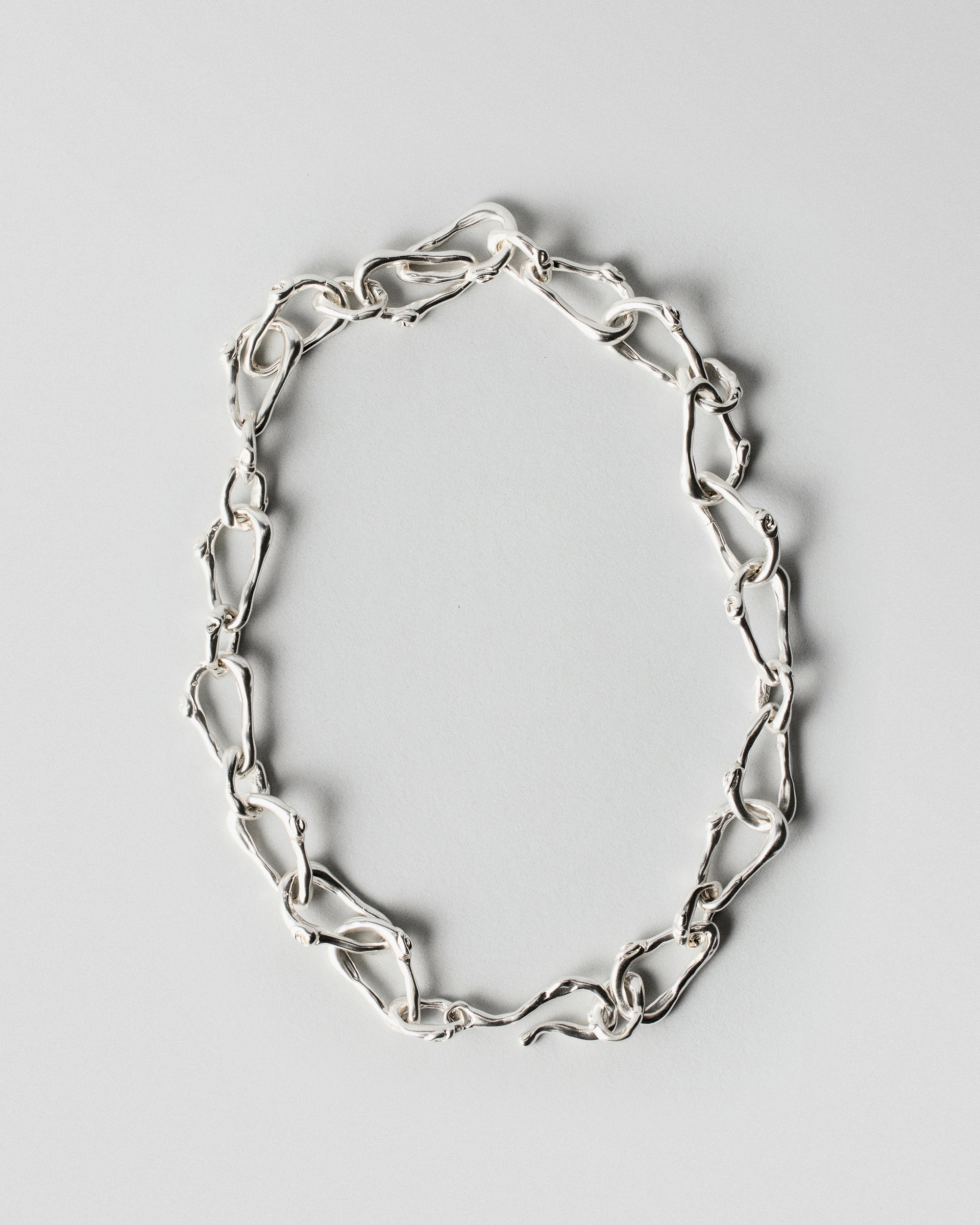 Echo - Necklace  Silver