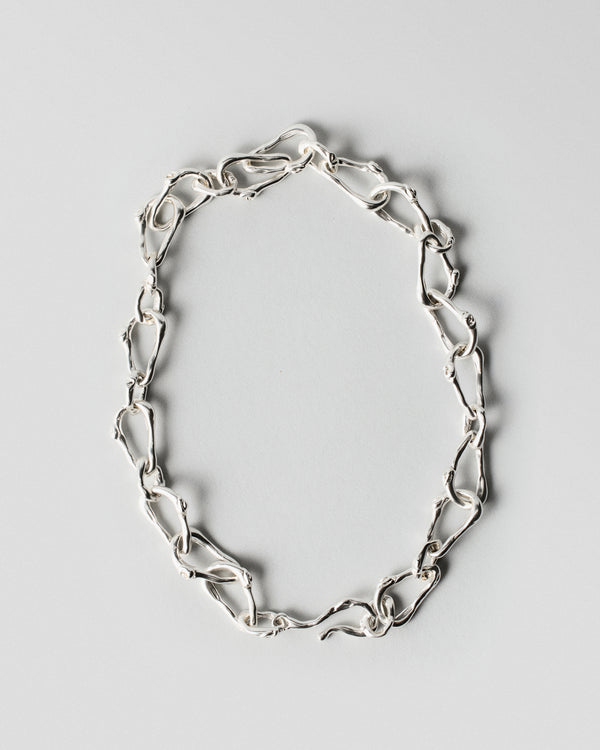 Echo - Necklace  Silver