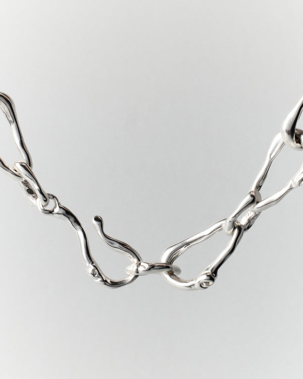 Echo - Necklace  Silver