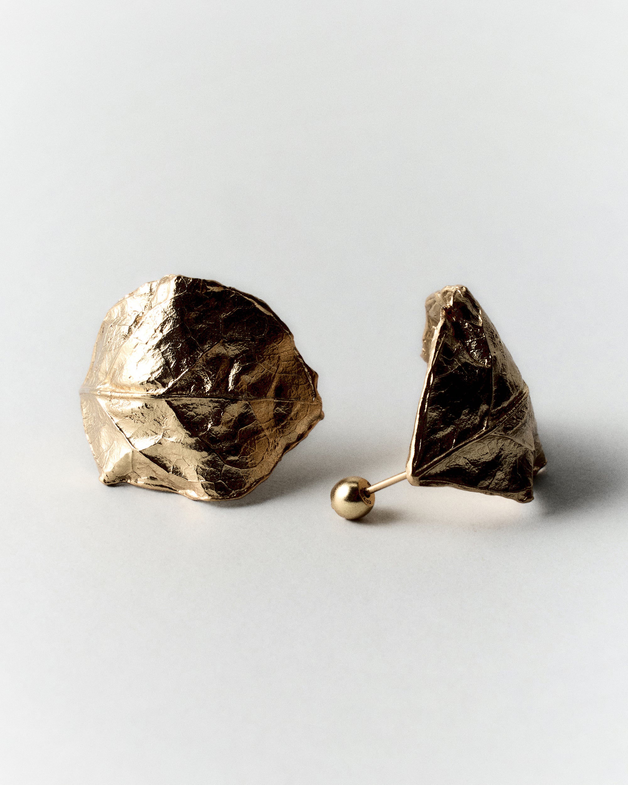 Small Vitalis Earrings-Gold