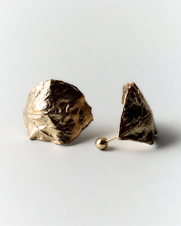 Small Vitalis Earrings-Gold