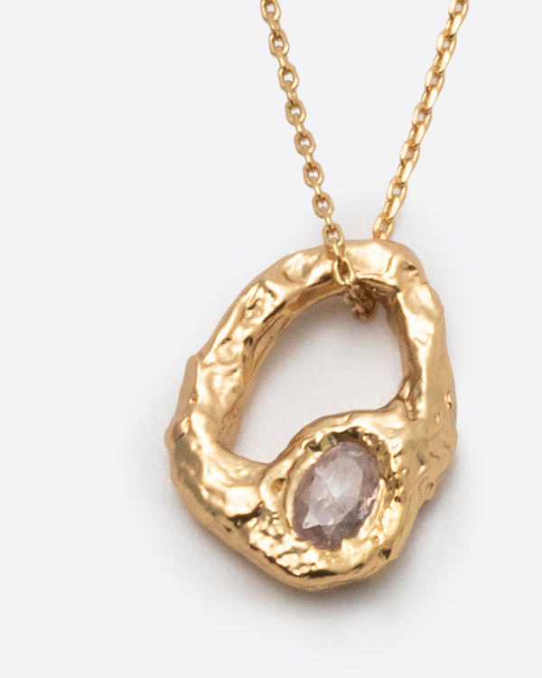 Moon - Collar dorado
