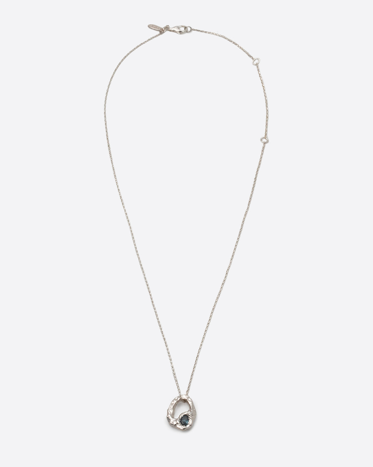 Moon - Collar plata