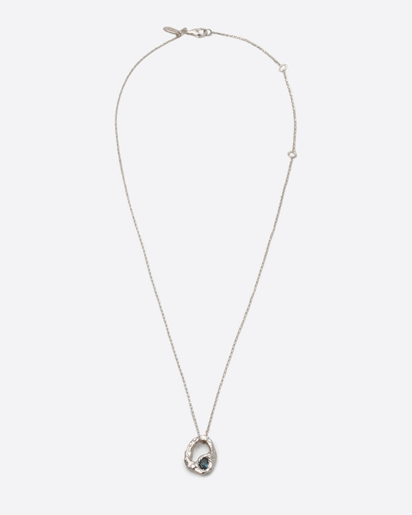 Moon - Collar plata