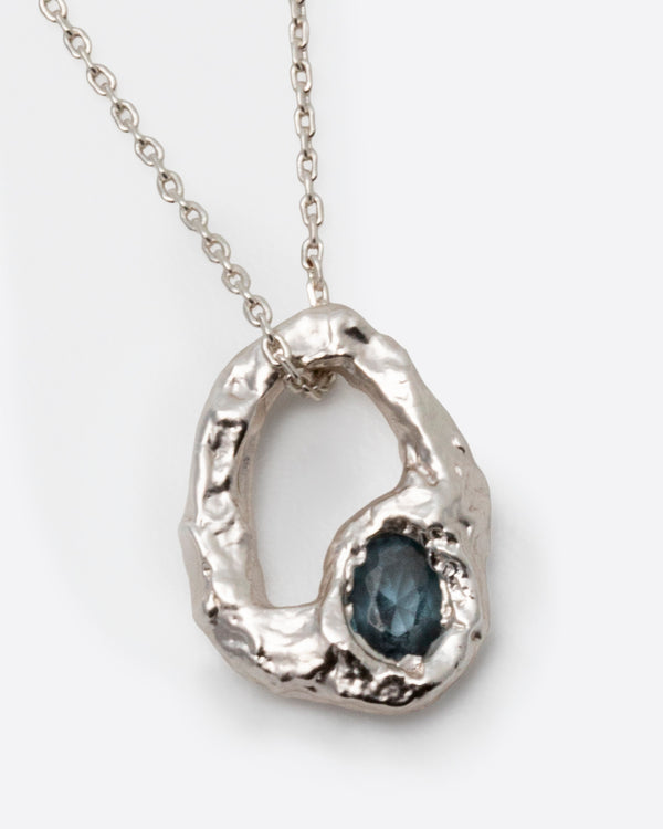 Moon - Collar plata