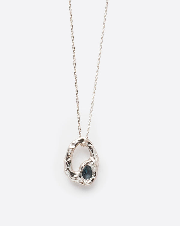 Moon - Collar plata