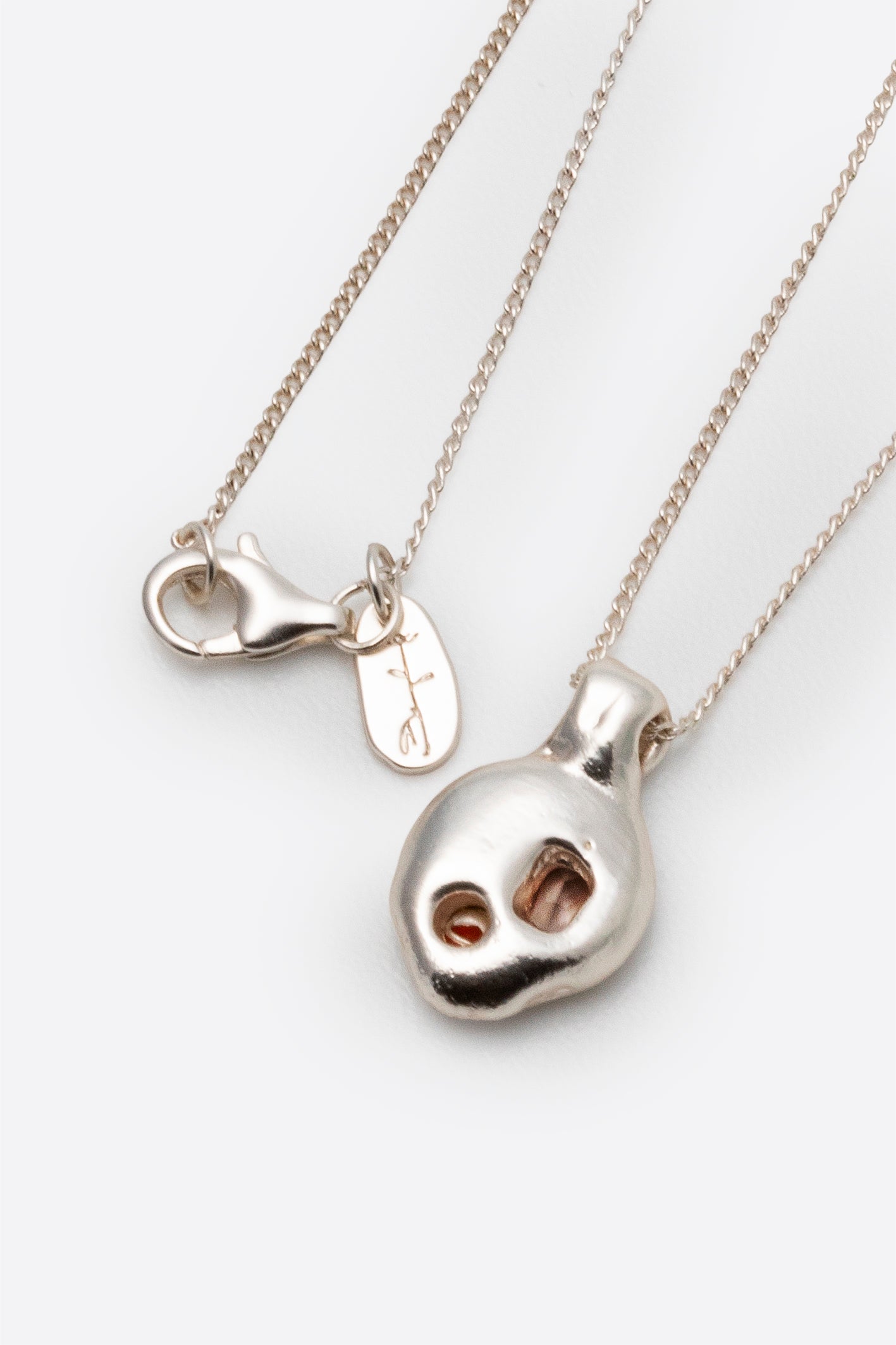 Ambar Necklace-Silver
