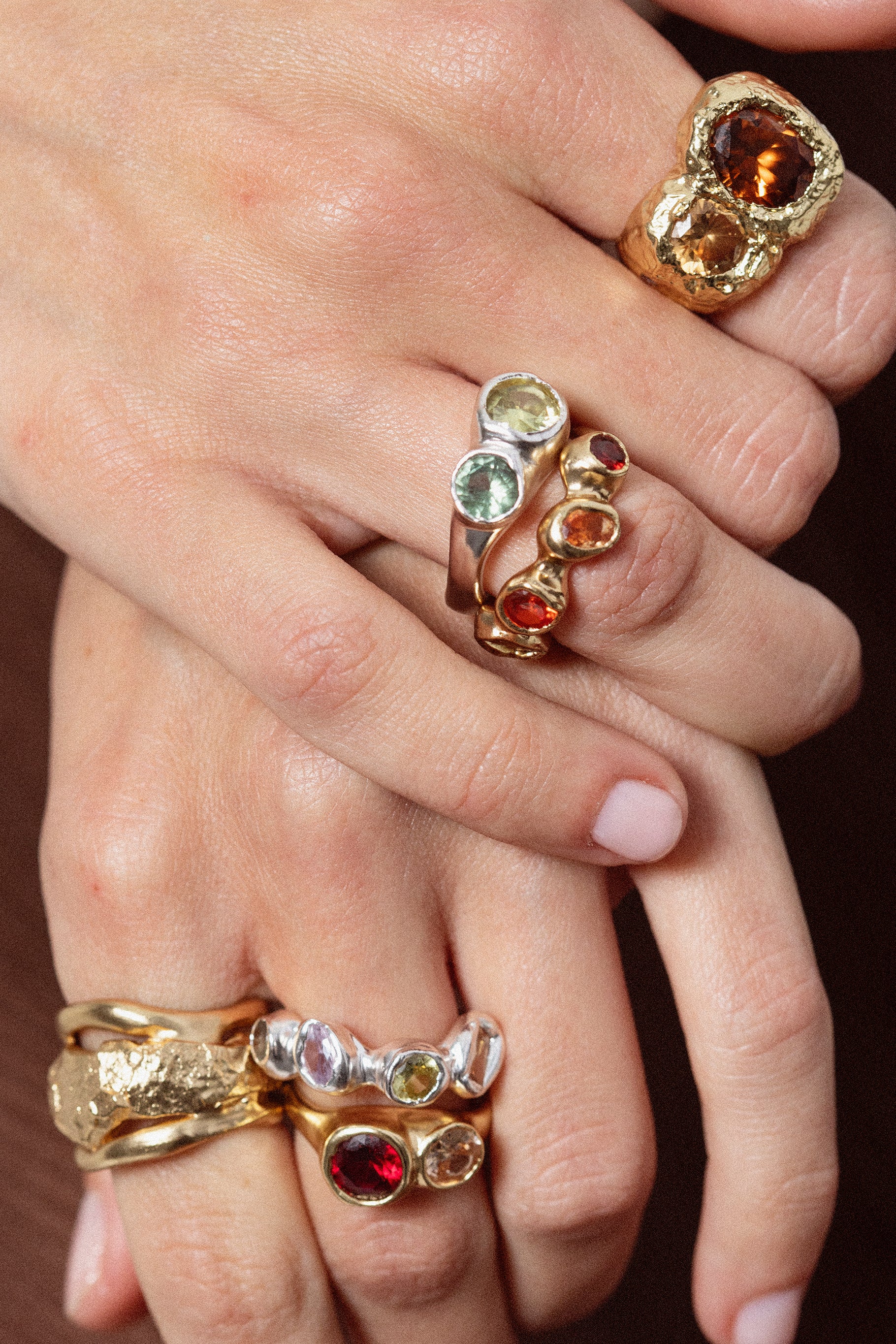 Cocoon ring-Gold