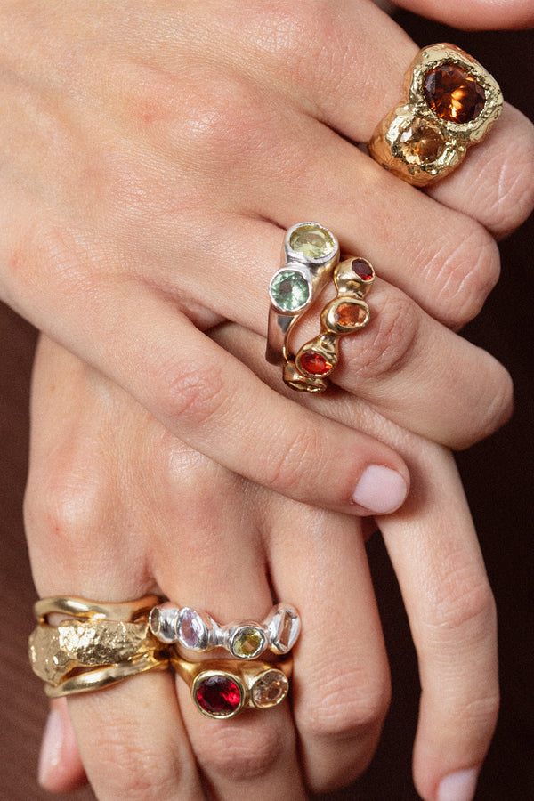 Cocoon ring-Gold