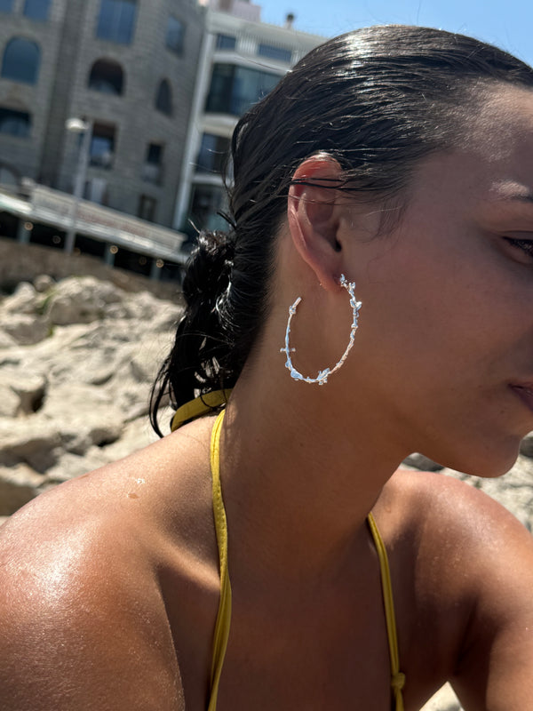 Butterflies Dance Aros plata