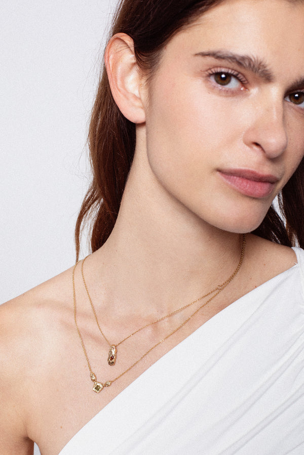 Sia Necklace-Gold