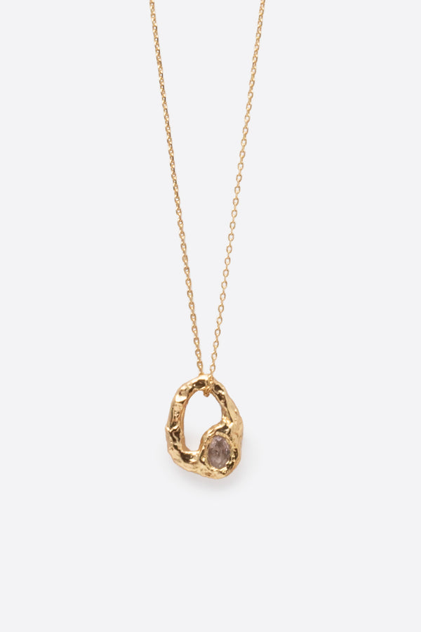 Moon Necklace-Gold