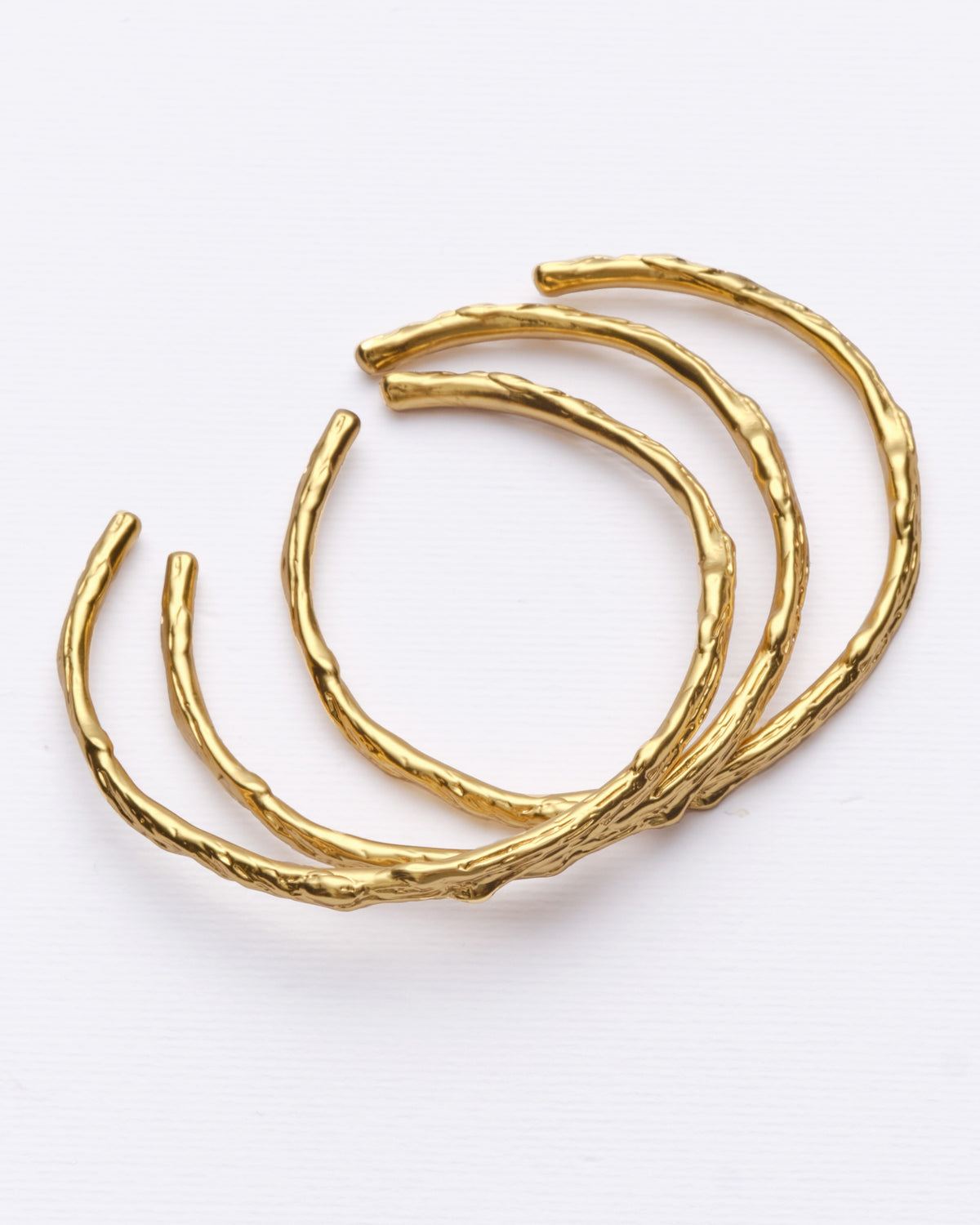 Autumn - Cuff Set of 3 Gold