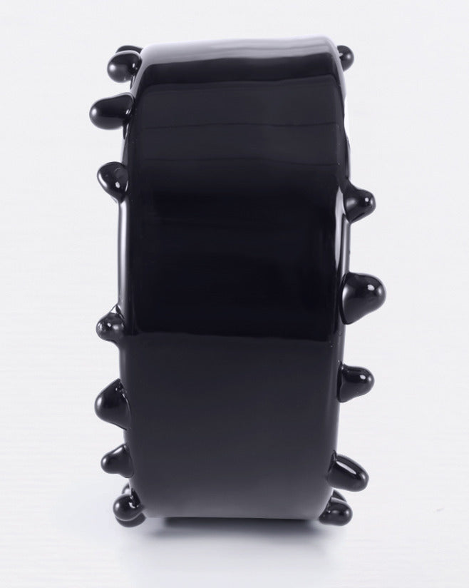 Sway Crystal Cuff - Black