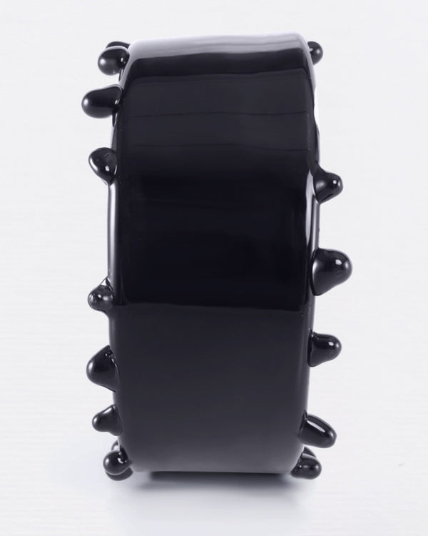 Sway Crystal Cuff - Black