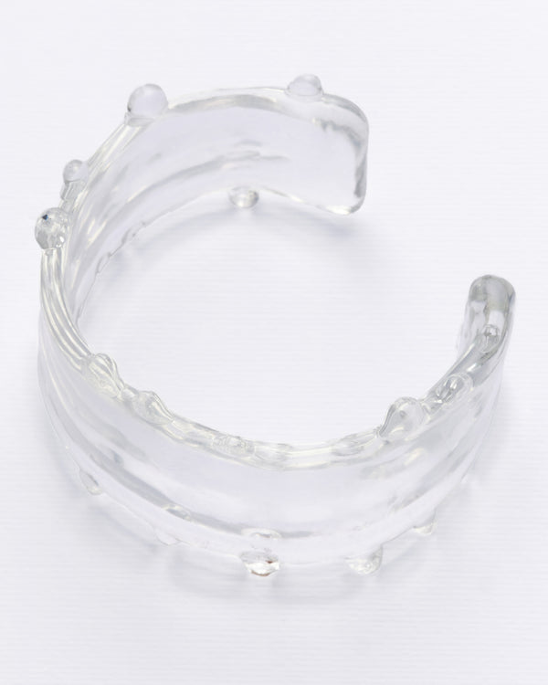 Sway Crystal Cuff - Clear