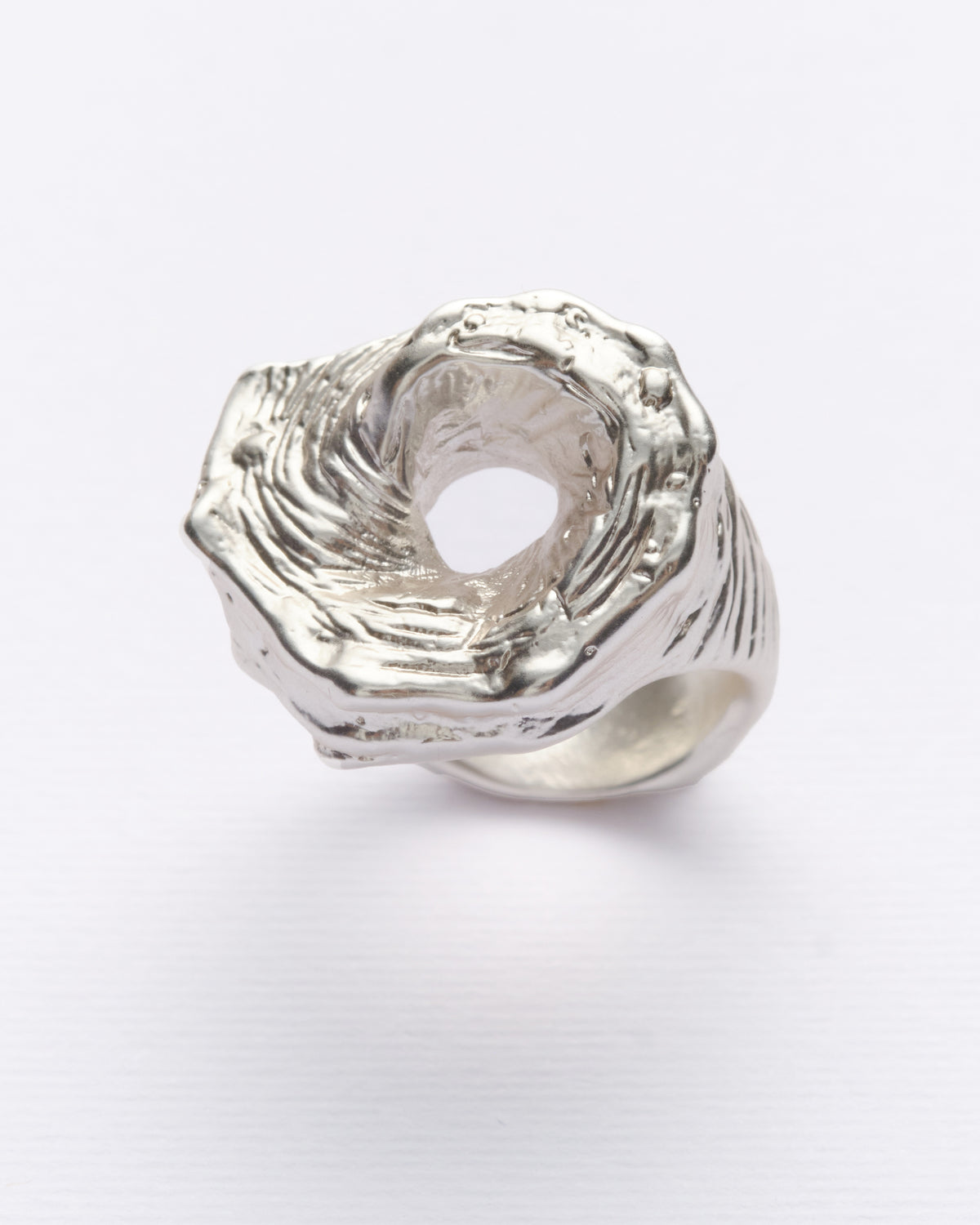 Echo - Anillo plateado