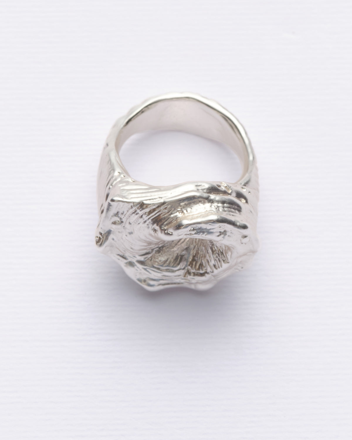 Echo - Anillo plateado