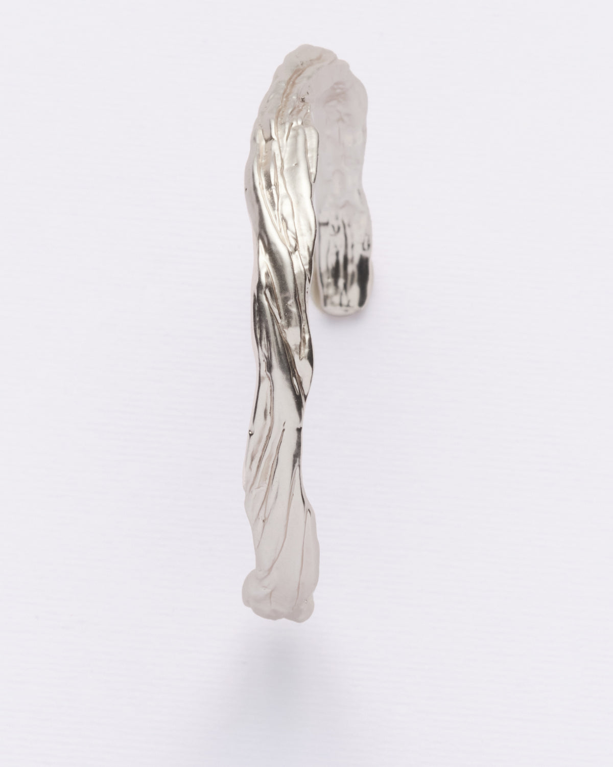 Layered Earth - Cuff Silver