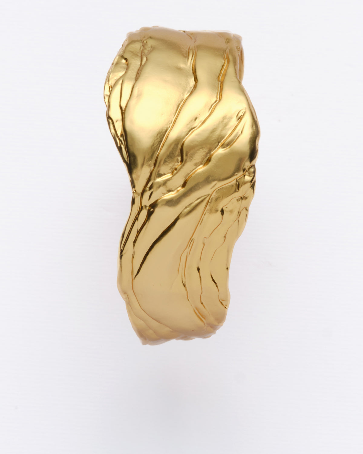 Layered Earth - Statement Cuff Gold