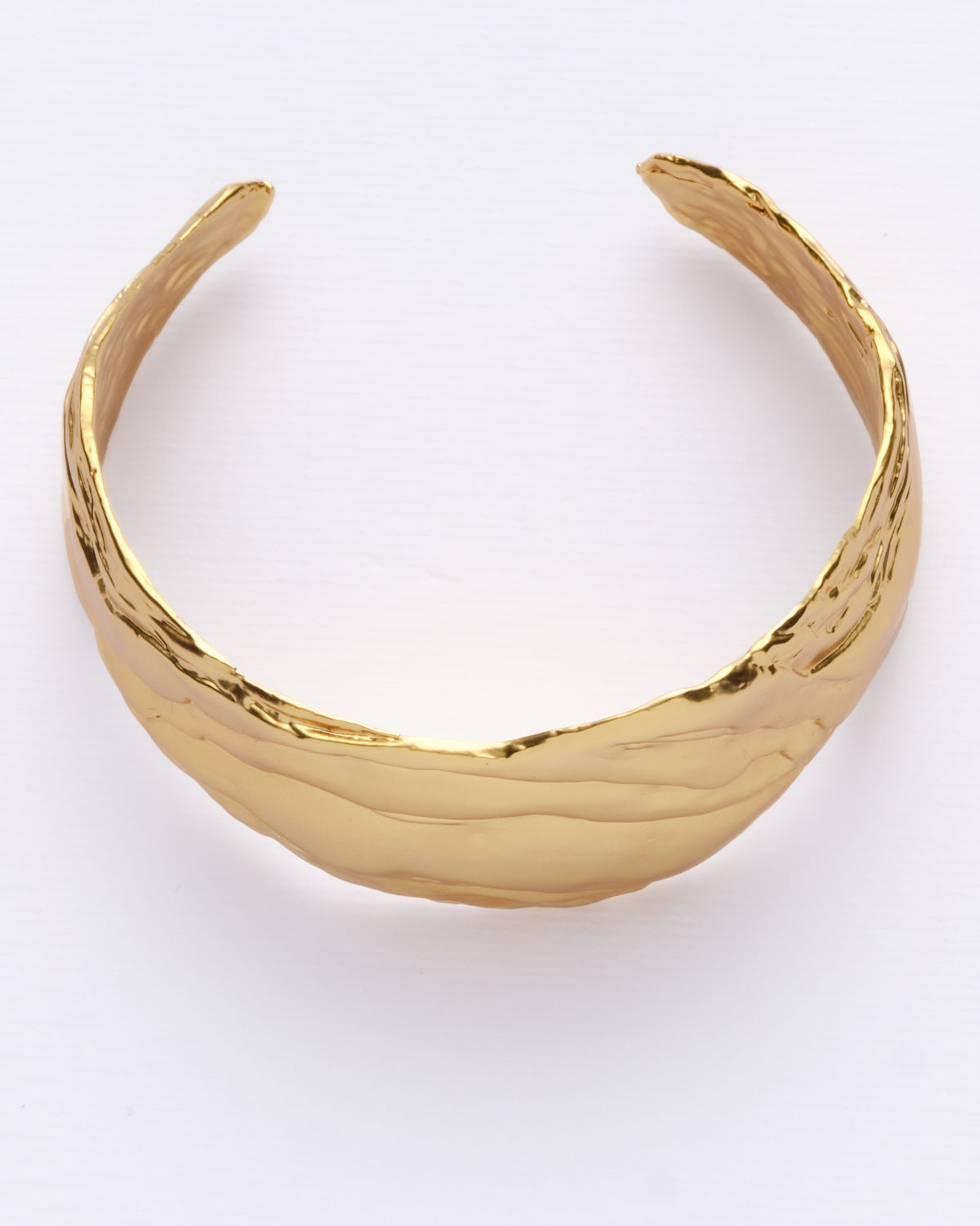 Layered Earth - Statement Cuff Gold