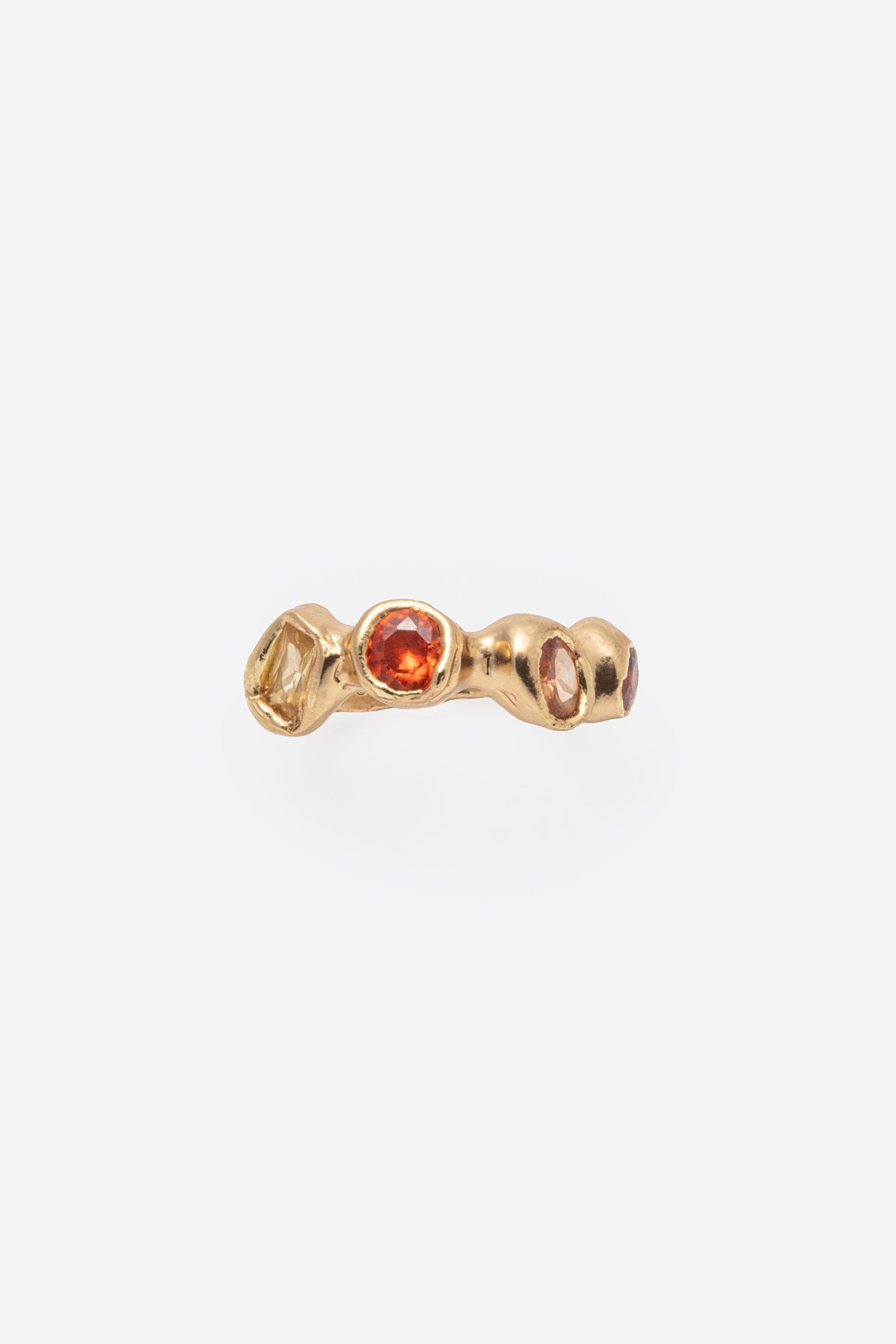 Sunset Pepita Ring-Gold