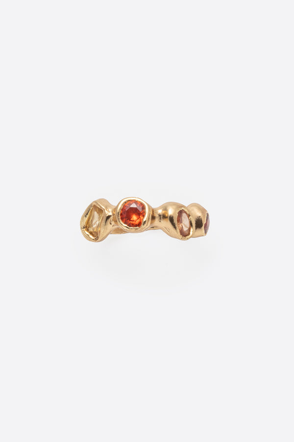 Sunset Pepita Ring-Gold