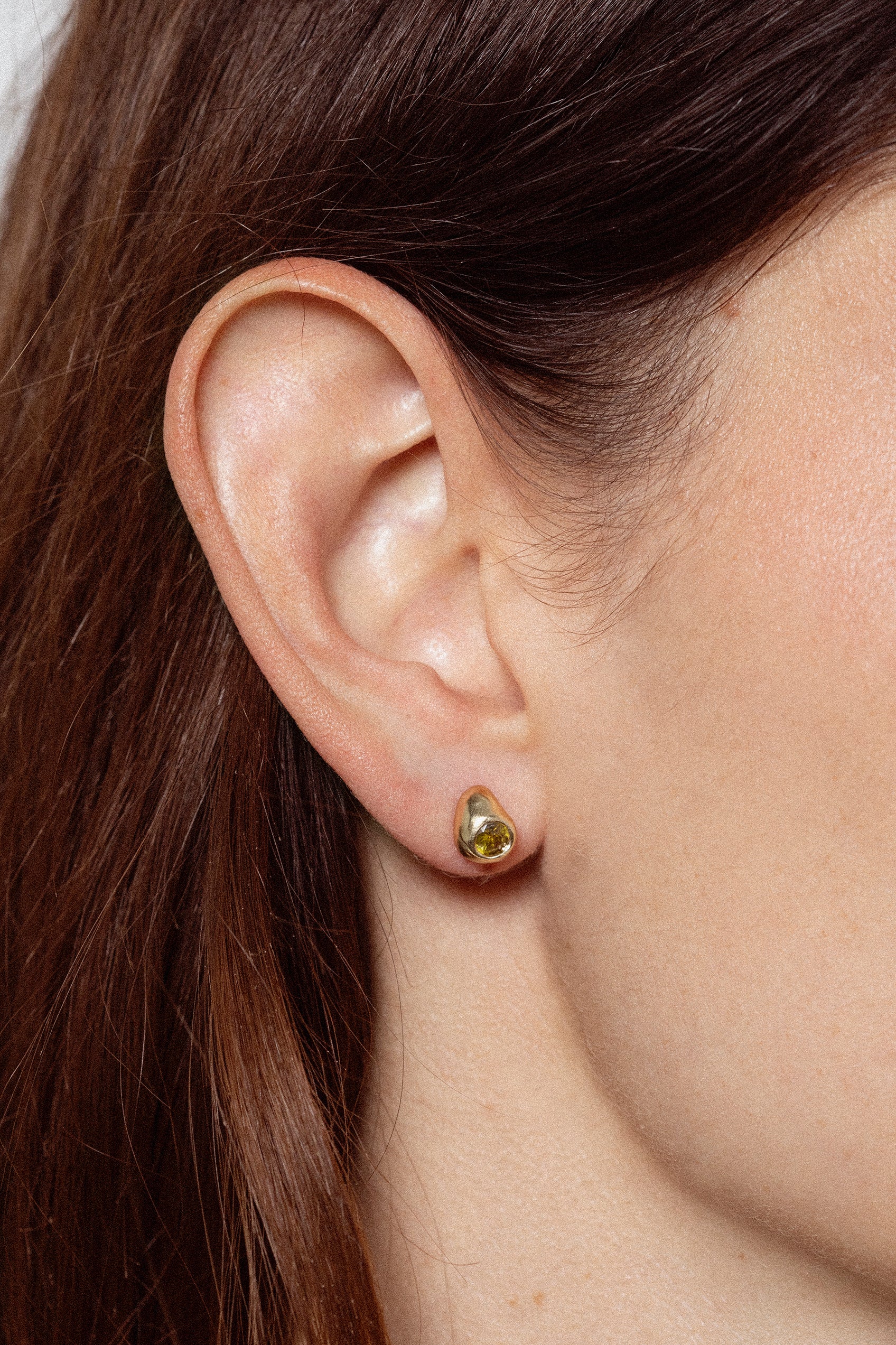Pepita Studs Earrings-Gold