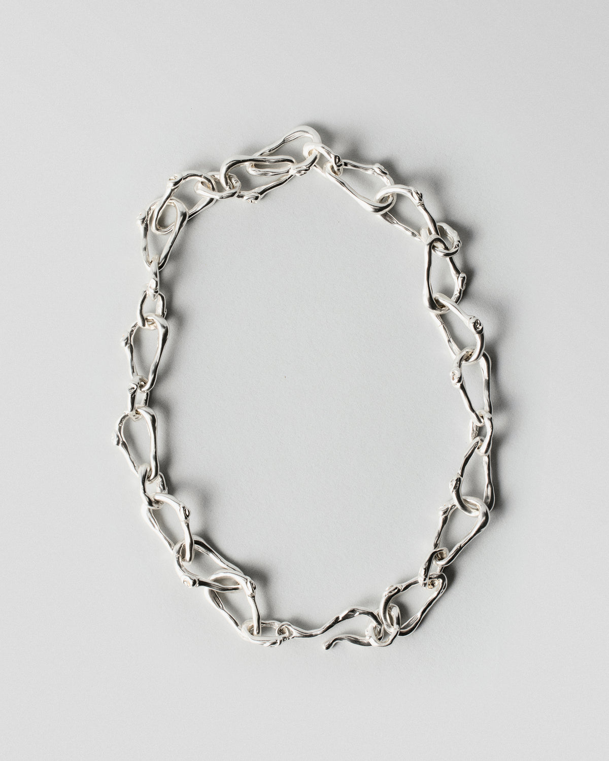 Echo - Necklace  Silver